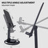 Lusosh 360 16 15 14 13 Cell Phone Stand, Adjustable Phone Holder Rotation Fully Foldable Desktop Dock Compatible