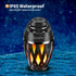 Flame Light Speaker, LED Flame Bluetooth Speakers, Outdoor Portable Stereo with HD Audio and Enhanced Bass
