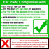 Replacement Ear Pads for DT770, DT880, DT990, DT 770 PRO, DT 880 PRO, DT 990 PRO Headphones