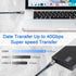 VCOM 4ft USB 4 Cable: 240W, 40Gbps, 8K@60Hz, Dual 4K for Thunderbolt 3/4, Dell, iPad Pro, Pixel, Docking & More.