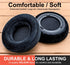 Virtuoso XT Earpads with Microphone Foam, Thicker Memory Foam Replacement Ear Cushion, Compatible with Virtuoso RGB