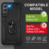 Vaki Samsung Galaxy S22 5G Case with Built-in Screen Protector, Military Grade Rugged Cover with Kickstand