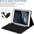Keyboard Case for iPad 10.2" 9th Generation, Wireless Bluetooth Keyboard for iPad Air 3/iPad Pro 10.5" with Pencil