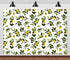 CORFOTO 9x6ft Summer Fabric Lemon Branch Backdrop Yellow Lemons Green Leaves White Flowers Citrus Pattern Photography
