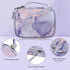 Fintie Kids Camera Case for Goopow/Seckton/Dylanto/Mgaolo/Masterbee, Digital Video Camera Bag (Lilac Marble)