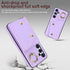 Samsung Galaxy S24 Phone Case for Women, Crossbody Wallet Case with Credit Card Holder Lanyard Shockproof Purse