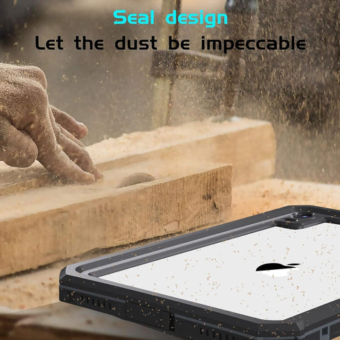 AICase Waterproof Case Cover for iPad Mini 6 2021 (6th Generation) 8.3 Inch, Dustproof, Shockproof with Lanyard