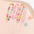 Beaded Phone Charms Lanyard Strap - Girly Style Fixed Beads Pearls Lanyards