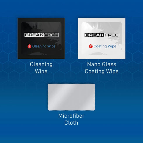 BREAK FREE Liquid Glass Screen Protector with $250 Coverage, Wipe On Scratch and Shatter Resistant Nano Protection for