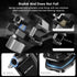 REYGEAK GoPro Motorcycle Windshield Clip, Aluminum Alloy Camera Clamp Mount for Hero 12 11 10 9 8