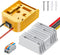 Vibit 20 V to 12 V Step-Down Converter for Dewalt Battery, 180 W Buck Regulator for Golf Cart, RC Car, Truck, DIY (with