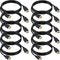Vorothin HDMI Cable 6 FT 10-Pack, 4K HDMI Computer Cable 6FT, Shielded HDMI