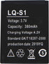 DCH LQ-S1 Battery Replacement for V8 Smart Watch A1 DZ09 Smart Watch Battery (3.7V 380mAh)