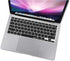 XSKN Silicone Keyboard Cover Skin K-351DU for 2020 MacBook Air 13.3" A2179 A2337 M1 Chip (US Spanish Black)