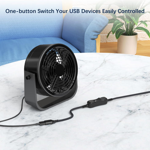 3.3FT/1M,Inline Itramax USB On Off Switch Cable,USB Extension Cable Support Data and Power Power Switch,Male to Female