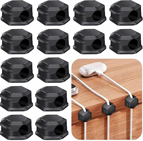 SHYYOULQE Cord Holders for Desk Nightstands and Home Cable Organization Cord Organizers