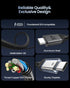 80Gbps 4 5 3.3FT/1M, 120Gbps 8K, 240W 3.1 4/5, M4 17 Silkland USB for Thunderbolt Cable up to Bandwidth for Dual PD