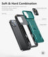 SOiOS iPhone 16e Case 2025: iPhone 13 iPhone 14 Cover with Kickstand, Shockproof Military Grade Protective Case