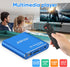MYPIN 1080p MP4 MP4 HDMI Media Player, Blue Mini Full-HD Ultra HDMI Player for -MKV/RM/ / AVI etc- HDD USB Flash