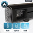 Majority Sound Bar for Smart TV, 50 Watts, 2.0 Bluetooth, 15 Inch Home Audio Sound Bar, Bowfell Black
