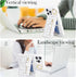iPhone 13 Pro Case Wallet with Card Holder, Detachable 2-in-1, MagSafe Compatible for Women & Men - White Leopard