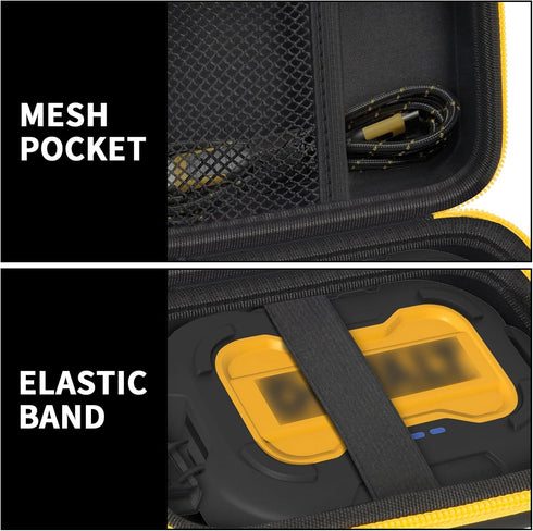 PAIYULE Case Compatible with DeWALT Powerbank 10000MAH, Battery Charger Storage Holder Organizer, Power Bank Carrying