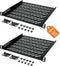 Tecmojo 2 Pack 0.5U Rack Mount Shelf for 10" Server Rack, 7.87" Deep