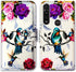 Case for Moto G Power 2020, Hummingbird in Flowers Leather Flip Wallet Cover with Card Slot and Kickstand
