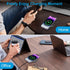Pixel 7a 8 Pro Wireless Charger Pad, 15W Fast Charging Pad with Adapter for Google Pixel 8a 7 Pro 7 6 Pro 6, iPhone 15
