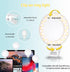 Selfie Ring Light - Clip on Touch Control Rechargeable 800mAh 60 LED Circle Light for Photography, Vlog, TikTok