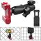 Smartphone Fence Mount for Tennis & Pickleball Training, Adjustable Retractable, 360 Swivel for iPhone, Android,