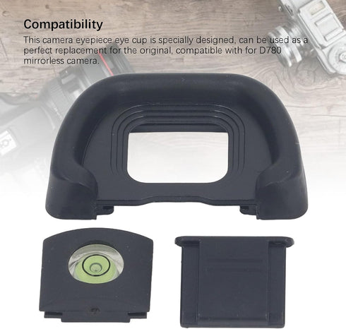 GLOGLOW Eyepiece Eye Cup, ABS Material, Easy Installation, Cushioning Effect, Ideal for Professional Photographers
