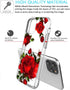 JAHOLAN iPhone 11 Pro Max Case, Clear Cute Design, Flexible Bumper TPU Soft Rubber Silicone Cover for 6.5 inch 2019 -