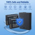 A Artman LP-E10 3-Pack 1600mAh 3-Slot E10, T7 T6 T5 T3 T100, X50 X70 X70 X80 X90, 1100D 1200D 1300D 1500D 2000D 3000D