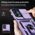Moto G Stylus 5G 2023 Case (Lavender) - Military Grade Drop Protection, Slide Lens Cover & HD Screen Protector