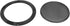 X AUTOHAUX 2pcs 6.5 Inch Metal Glossy Audio Speaker Cover Mesh Subwoofer Grill Horn Guard Black for Car