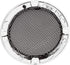 uxcell Speaker Grill Cover 3 Inch, 95mm Mesh Decorative Circle Subwoofer Guard Protector, Black and Silver 2pcs