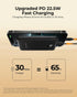 WeeFancy 10000mAh, 20W Pack, 17/16/15/14, S25/24, Small Portable Charger Mini Power Bank with LED Display, Fast