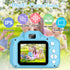 Kids Camera for Boys and Girls, SINEAU Digital Camera for Kids Toy Gift, Toddler Camera Birthday Gift for Age 3 4 5 6 7 8 9 10 with 32GB SD Card, Video Recorder 1080P IPS 2 Inch(Blue)