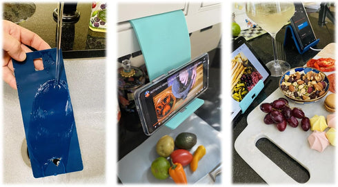 iFLEX Buddy Cell Phone and Tablet Stand, Ideal for Travel, Work, Home Use, Flexible Holder for All Mobile Devices