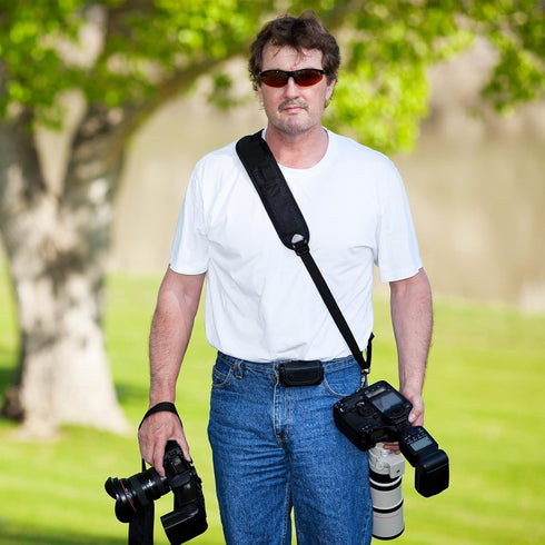 PATIKIL Camera Strap, Neoprene Adjustable Soft Elastic Neck Shoulder Holder for Outdoor Photography