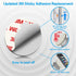 volport 8 Pack Sticky Adhesive Replacement for Socket Stand, 1.4 Inch Pops 3M Circle Heat Resistant Double Sided Clear White High Bond Tape Extra Strong Removable Sticker Pad for Phone Grip Holder… by volport