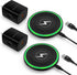 15W Wireless Charger Pad with Adapter for Motorola G Power 2024 Edge 50 Ultra, Samsung Galaxy S24 Ultra, iPhone 15