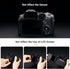 R7 R7 EOS Eye Cup Eyecup Eyepiece, Extended Long Soft Eyecup Eyepiece Viewfinder for Canon EOS Mirrorless Camera, Soft