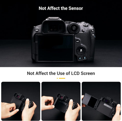 JJC Eyecup Eyepiece Viewfinder for Canon EOS R7 Camera, Soft Silicone Extended Design
