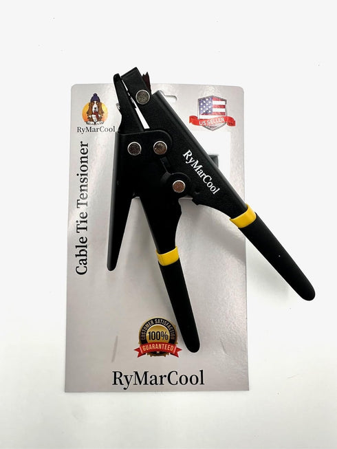 Cable Tie Tensioning Tool, Durable Steel with Comfortable Handles for HVAC and Trades