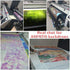 AOFOTO 6x3ft Aquarium Backdrop Decoration - Blue Ocean Fish Deep Water Plants Scene for Photography Events (Vinyl)