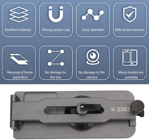 LCD Screen Separator Heating Tool for Mobile Phone Repair, Black