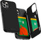 GOOSPERY Card Holder Wallet Case for iPhone 12/12 Pro (2020), Protective Dual Layer Bumper Cover with Hidden Mirror -