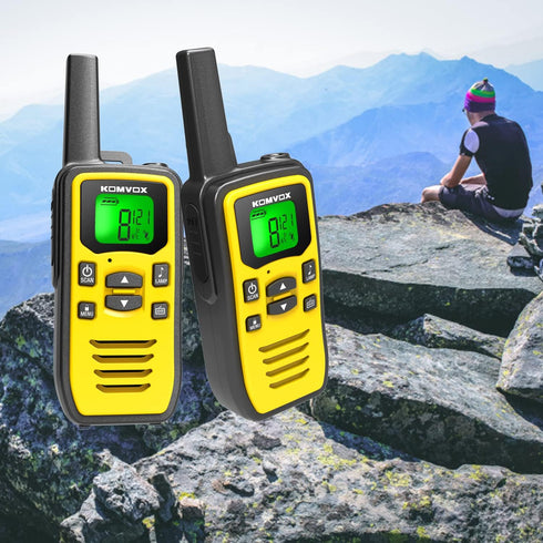 Professional Walkie Talkies for Adults, Rechargeable Long Range Two Way Radios with NOAA Weather Alert